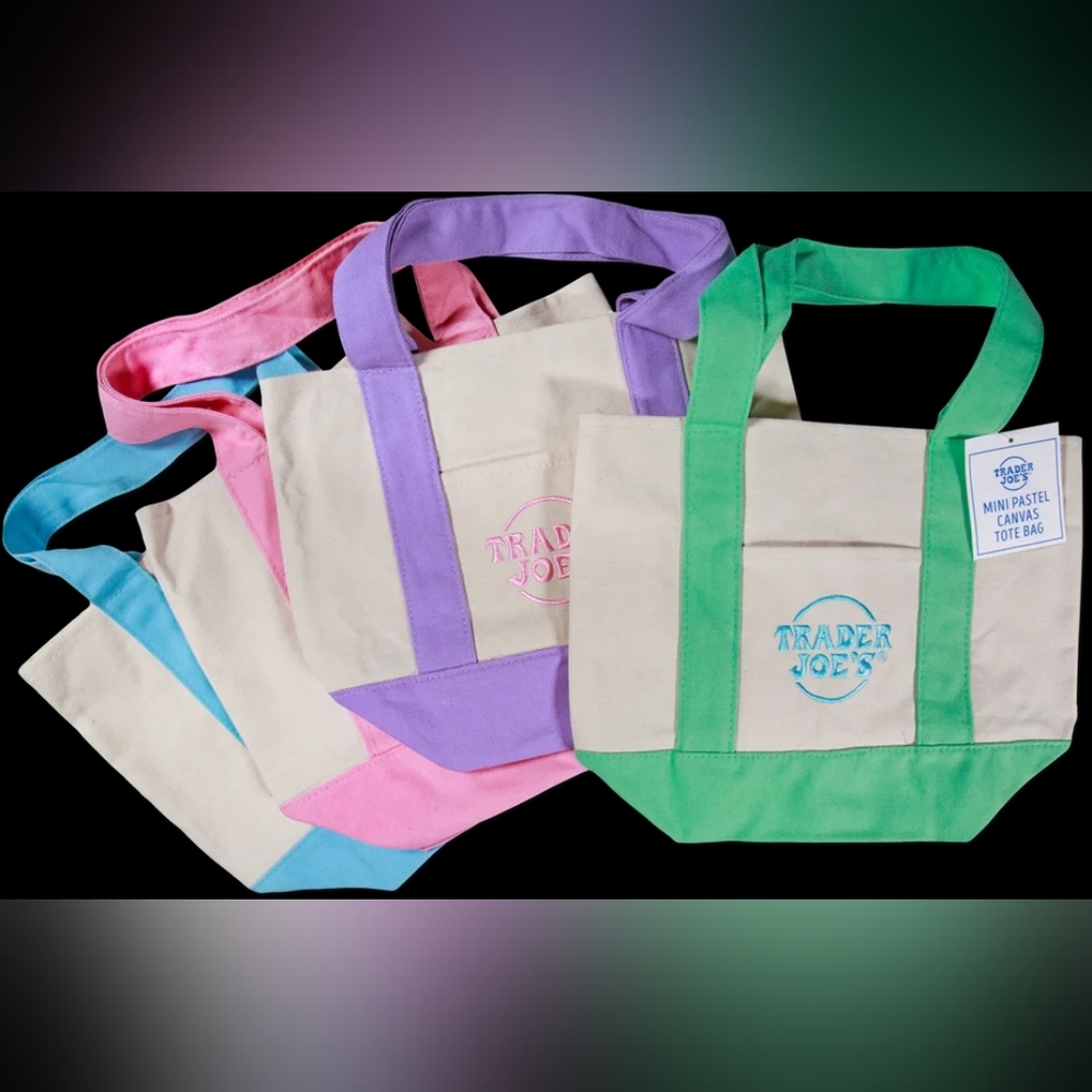 Trader Joe's Mini Pastel Bags
